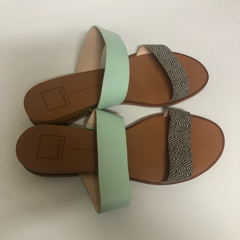 Never worn dolce vita mint green shoe